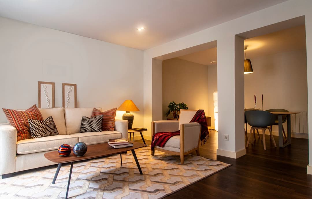 Warm interior scene